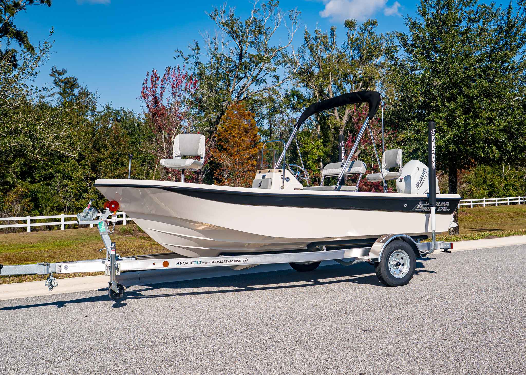 2026 Carolina Skiff 178 JLS (CS-0014) WHITE