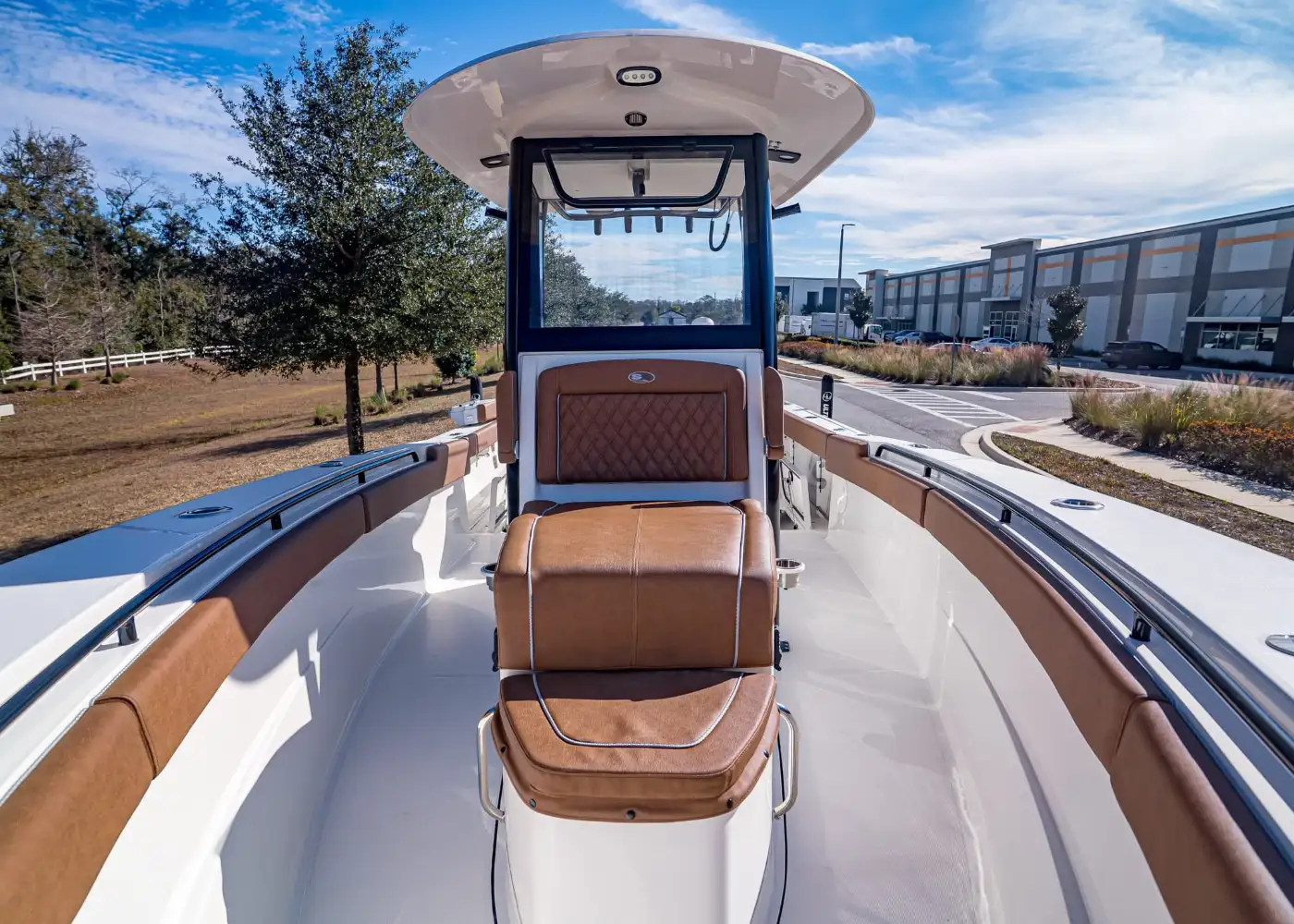 center console boat