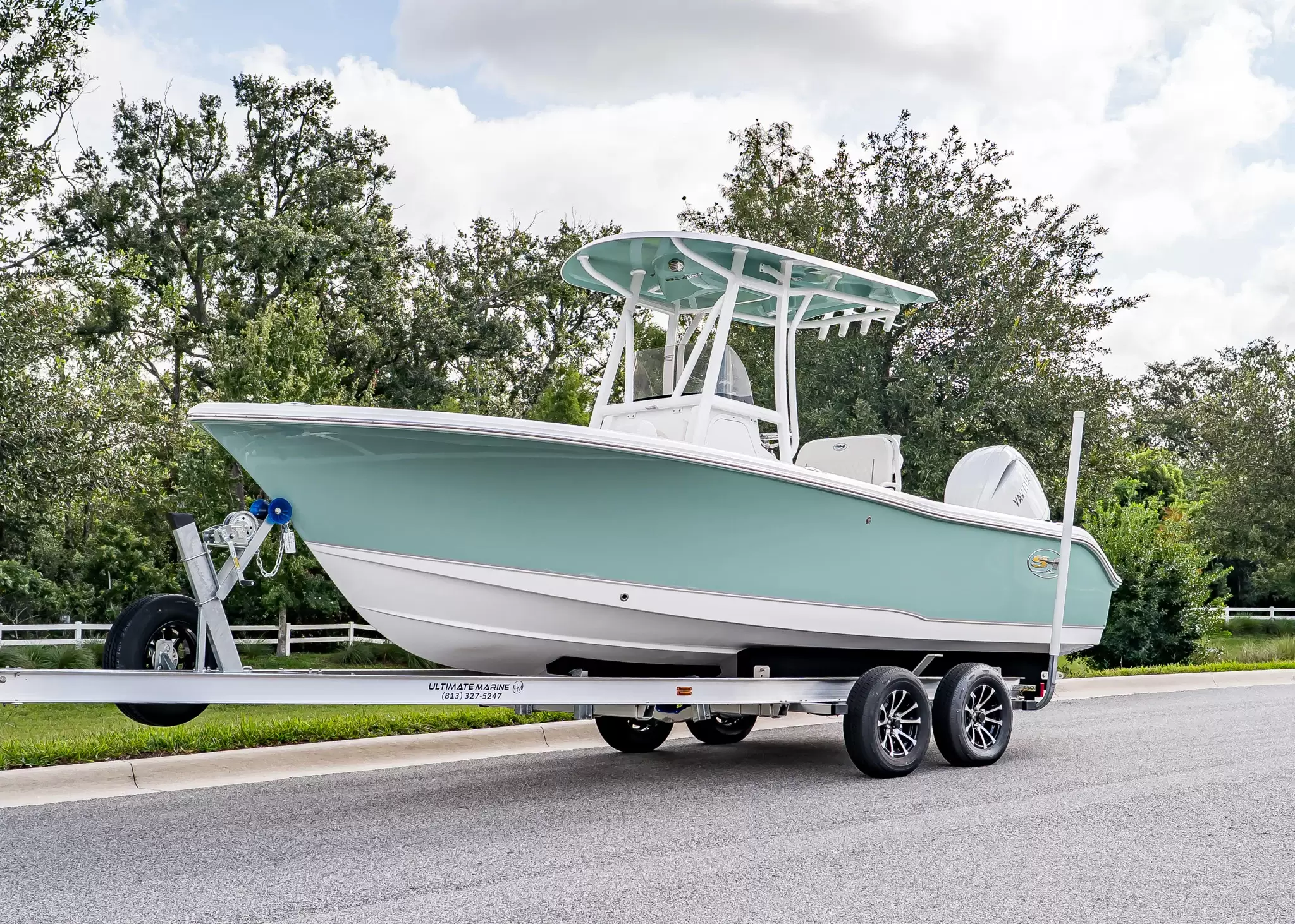 2027 Sea Hunt Ultra 219 (SH494) GLACIER GREEN